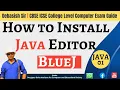 How to Install Java Editor BlueJ Step-by-Step Guide by Debasish Sir