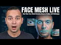 Real-Time Face Mesh Detection Demo in Python with Mediapipe
