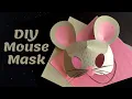 How to make a mouse mask DIY mask with paper