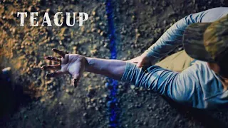 قريه بتتحاوط بخط ازرق الي بيعديه بيتحول لهيكل عظمي وعشان تخرج لازم تعمل حاجه مرعبه ملخص مسلسل Teacup 