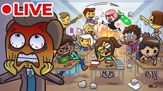 🔴 LIVE | Back to School CHAOS + More Episodes | emojitown