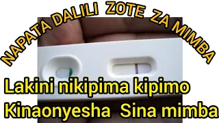 KWANINI UNAPATA DALILI ZA MIMBA LAKINI UKIPIMA Kipimo Kinaonyesha Hauna Ujauzito Dalili Za Mapema 