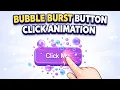 Bubble Burst Button Click Animation using HTML CSS JavaScript Cool UI Effect
