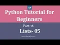 Python Tutorial For Beginners - Part