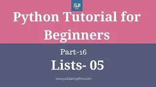 Python Tutorial For Beginners - Part