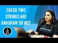 Anagram Program in java JAVA