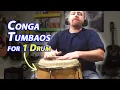 Conga Tumbao Rhythm Variations With 1 Drum