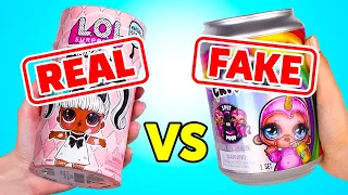 Fake Vs Real LOL Surprise Never Buy a Fake Toy