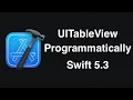 Speedcoding - UITableView Programmatically