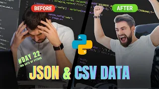 JSON and CSV Data in Python 100 Days of Python - Day 22