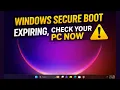 Secure Boot Certificates Expire in 2026 - What Windows Users Must Do