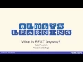 Intro to REST aka What Is REST Anyway