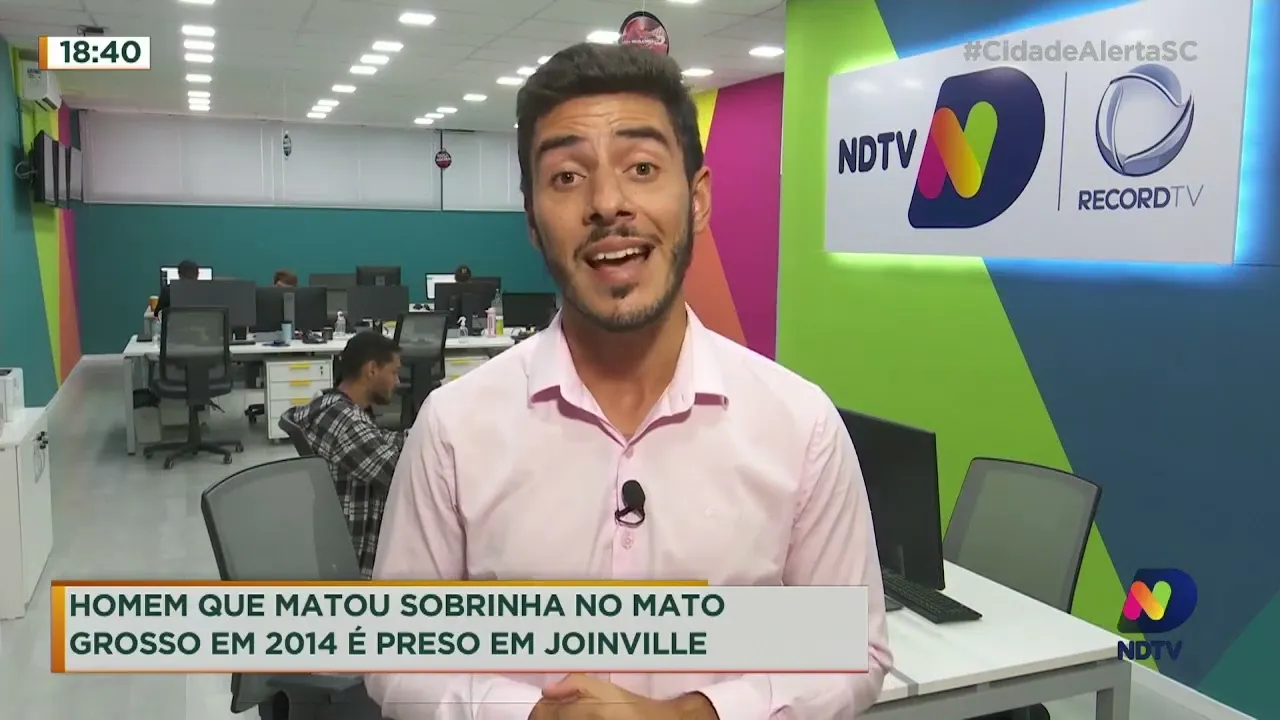 Homem que matou sobrinha no Mato Grosso em 2014 é preso em Joinville