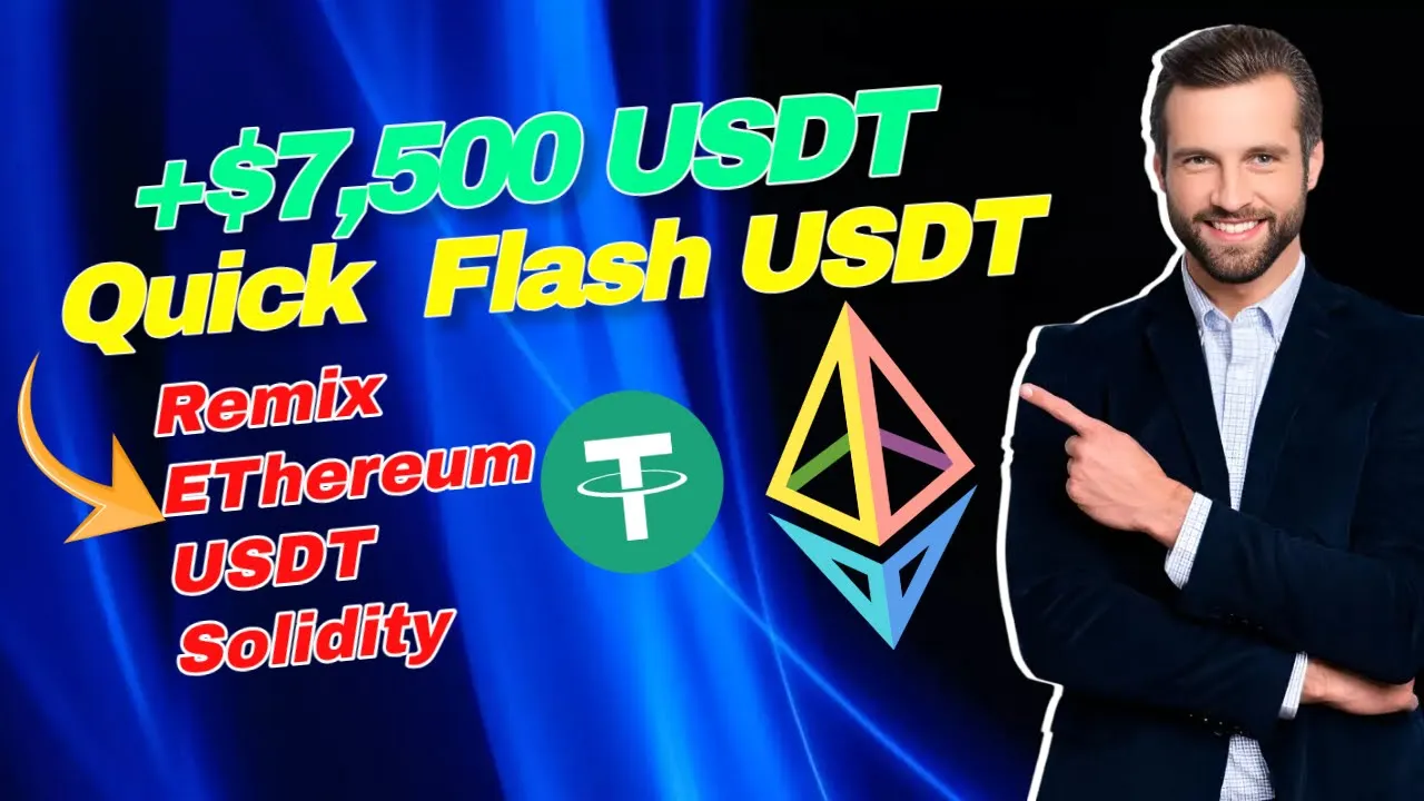 How to get $7,500 Flash USDT with only 0.2 Ethereum in 5 minutes!