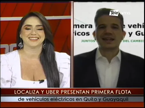 Localiza y Uber presentan primera flota de vehículos eléctricos en Quito y Guayaquil