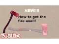 NEW How to get the fire axe Lumber tycoon 2