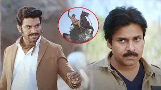 power star pawan kalyan u0026 kajal aggarwal movie action emotional scenes multiplex telugu 
