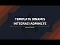 Tutorial Template Dinamis dan Integrasi AdminLTE dengan CodeIgniter