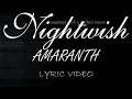 Nightwish - Amaranth - 2007 - Lyric Video