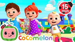 🚂 I'm On A Train! 🚂 (Kids Dance Party) | CoComelon | Cars & Truck Videos for Kids