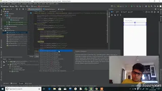 Android tutorial-2 XML java code to make our first app