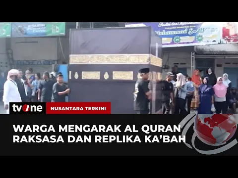 Kirab Maulid Nabi Muhammad SAW, Warga Mengarak Al-Quran Raksasa