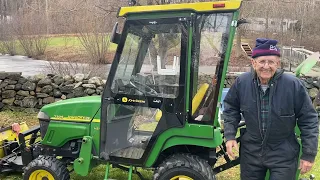 John Deere 2305 Homemade Cab