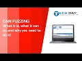 CAN Fuzzing - What it is what it can do and why you need to do it Intrepid Tech Day 19