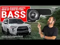 2010-UP Toyota 4Runner Bass Upgrade Skar Vehicle Specific Loaded Enclosure