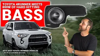 2010-UP Toyota 4Runner Bass Upgrade Skar Vehicle Specific Loaded Enclosure