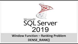 SQL Window Function Interview Question Ranking Problem