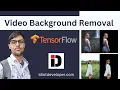 Background Removal from using Deep Learning TensorFlow Semantic Segmentation OpenCV