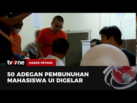 Polres Metro Depok Gelar Rekonstruksi Pembunuhan Mahasiswa UI