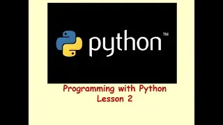 GCSE Python Programming 2 - Variables Maths