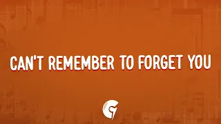 Shakira - Can't Remember to Forget You (Lyrics) ft. Rihanna
