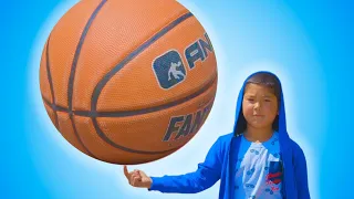 Amantur Playing With Giant Ball