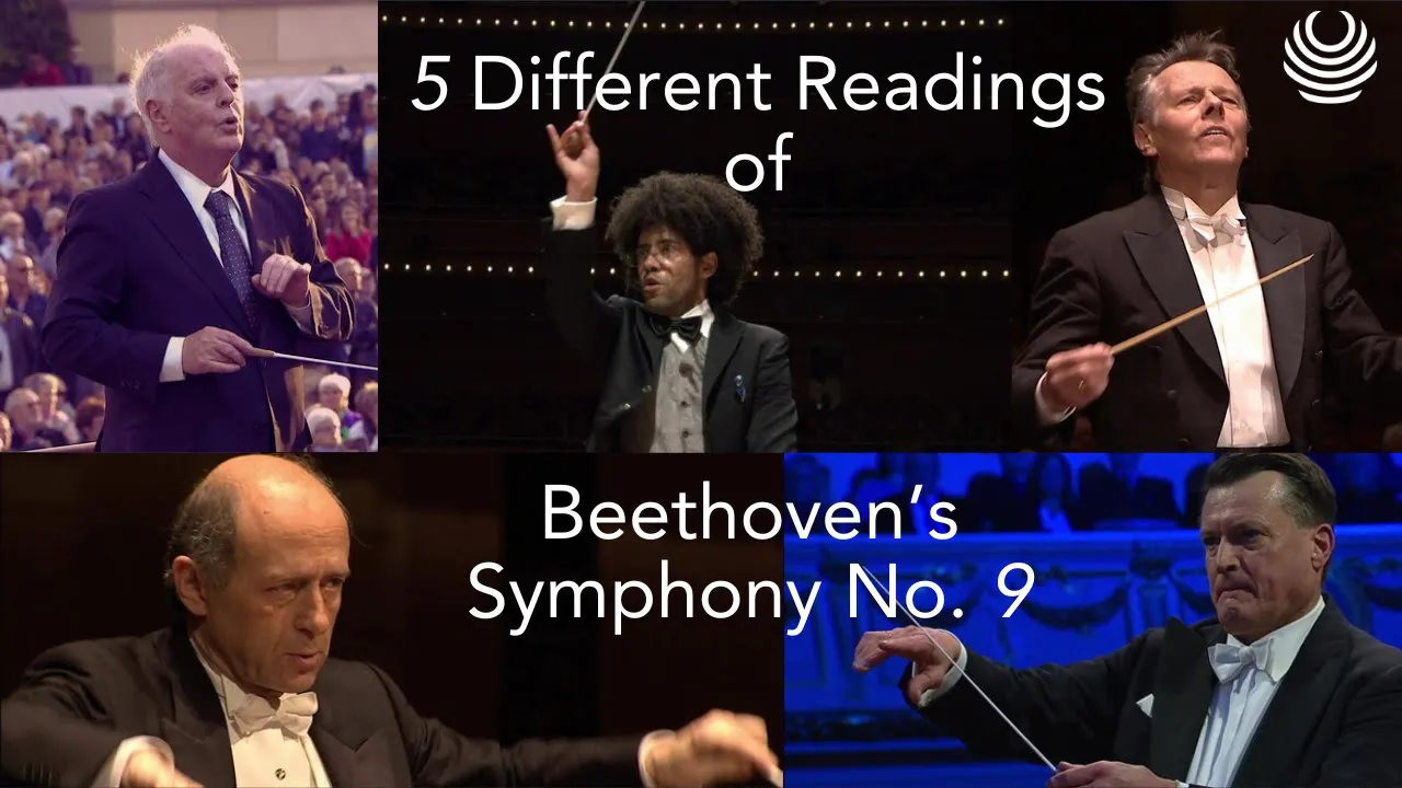 Beethoven's #Symphony No.9 in 5 Different Interpretations! Which One Is Your Favorite? 👀