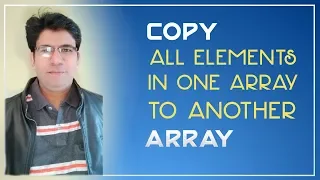 copying one array to another in c