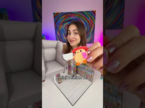 TINIEST Room Covered in Stickers?! 😱