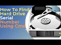 How To Find Hard Drive Serial Number Using Cmd windows 10