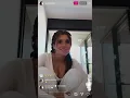 Nessa Barrett Instagram Live talks about Sway TikTok Part 1 July 2