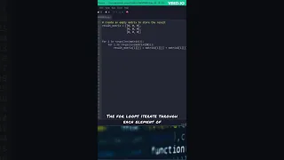 How to add two matrices in python
