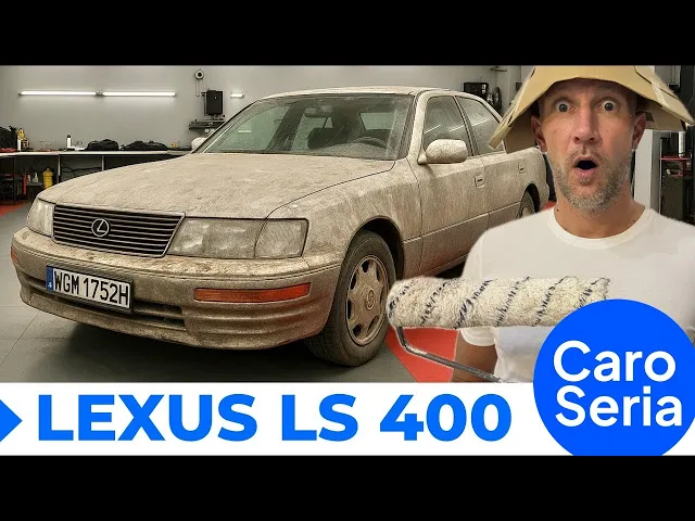 Miał być tylko detailing, a trzeba go pomalować (PL 4K) | Lexus LS 400 za 25 000 zł