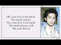 Download Lagu MARK (마크) - Too Much (Lyrics)
