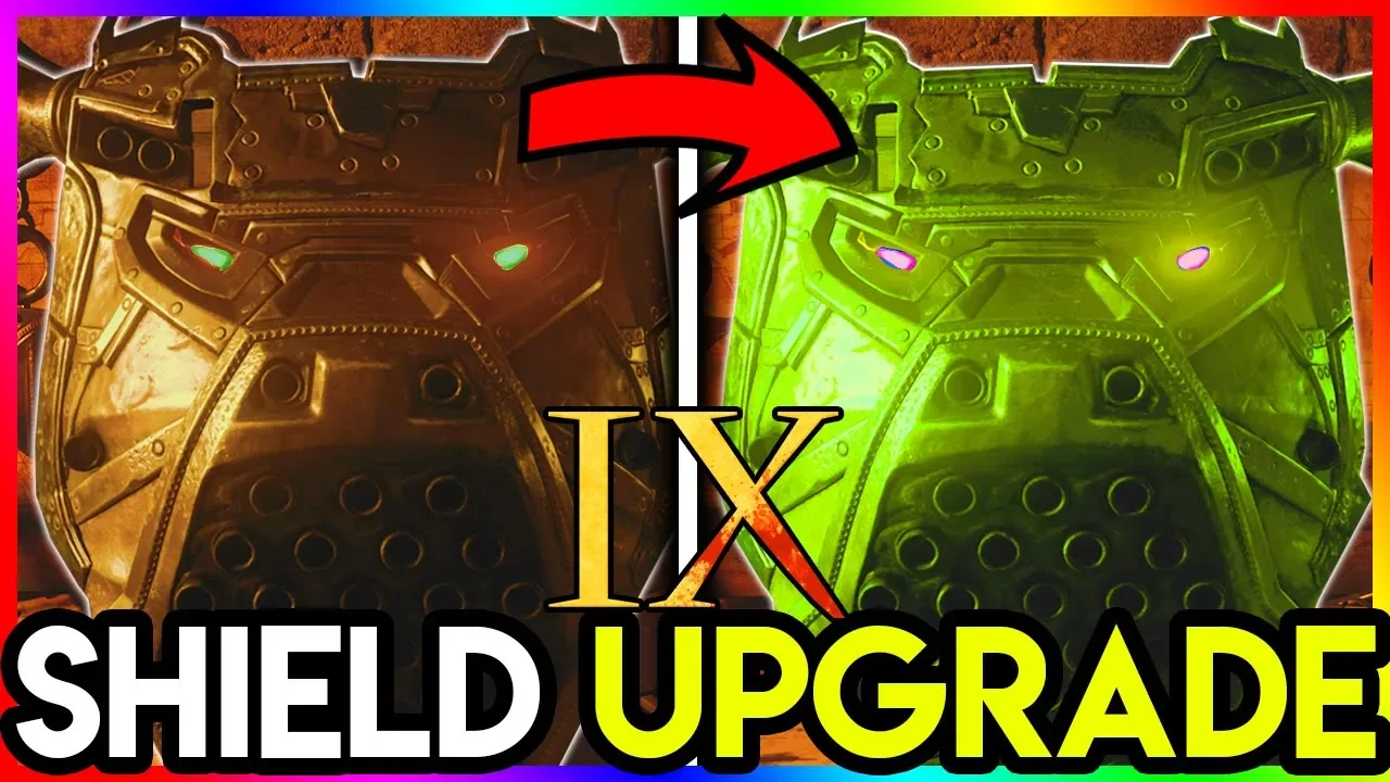 FASTEST IX SHIELD UPGRADE GUIDE! - 'IRON BULL' BLACK OPS 4 ZOMBIES EASTER EGG TUTORIAL!