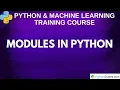 Modules In Python Python Tutorial for Beginners