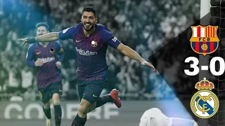 ملخص مباراة برشلونة 3 0 ريال مدريد اياب نصف النهائي كأس ملك اسبانيا 2019 تعليق عصام الشوالي 