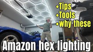 DON T BUY AMAZON Garage Lights Until You See THIS FERUERW Hexagon 86400LM Test