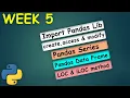 Week 5 Introduction to PYTHON for Beginners Learn Data Science MiTutorials
