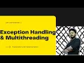 Exception handling Multi threading DAA LAB program 3 Design and Analysis of Algorithms